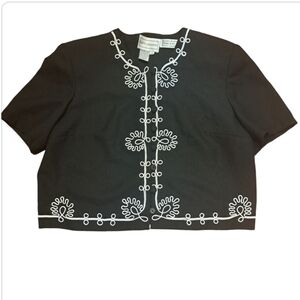 Vintage Karin Steven's Blouse, Size 12